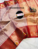 Zari Weaved Kota Saree With Brocade Blouse-ISKWSR09047018