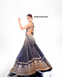 Embroidered Georgette Lehenga With Blouse And Dupatta-ISKWLH24047835