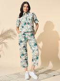 Cotton Floral Printed Coord Set- CRD007