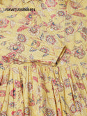 Floral Printed Cotton Tunic-ISKWTU05068491