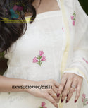 Kota Doriya Kurti With Cotton Pant And Embroidered Dupatta-ISKWSU0307PPC/D1551