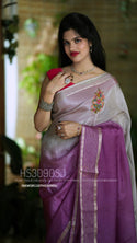 Embroidered Banarasi Tissue Organza Silk Saree With Blouse-ISKWSR1107HS3090SJ