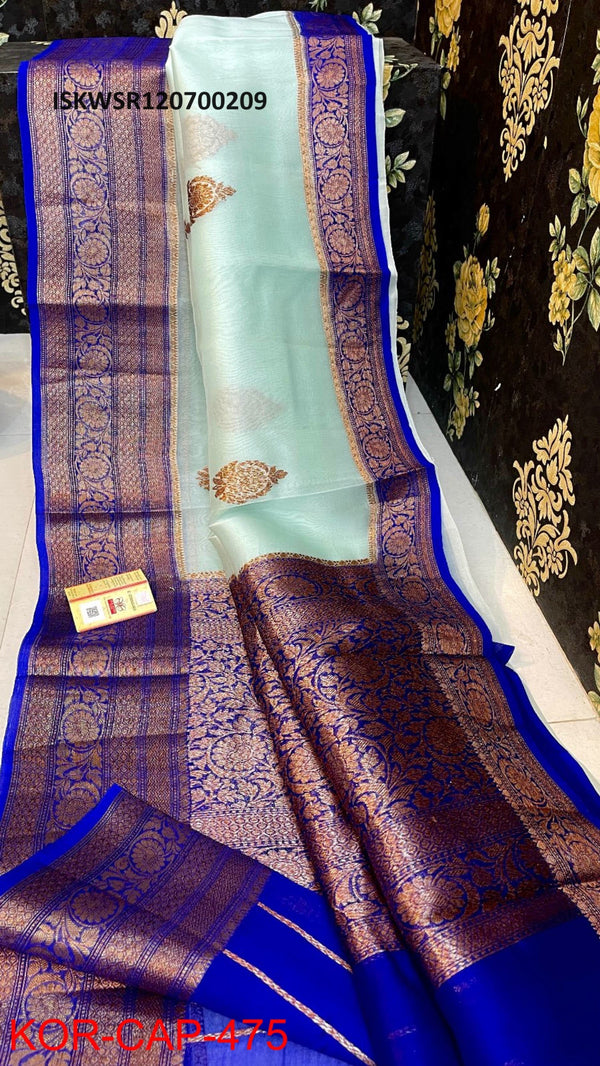 Kota Banarasi Silk Saree With Blouse-ISKWSR120700209