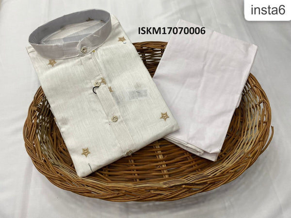 Men's Cotton Kurta With Pajama-ISKM17070006