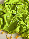 Embroidered Handloom Cotton Saree-ISKWSR17070096
