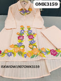 Digital Floral Printed Cotton Co-Ord Set-ISKWIDW1907OMK3159