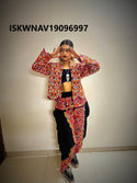 Embroidered Co-Ord Set-ISKWNAV19096997