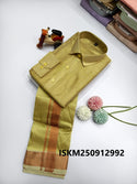 Men's Silk Shirt With Dhoti-ISKM250912992