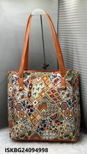 Ikkat Printed Shoulder Bag-ISKBG24094998