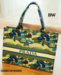 Printed Shoulder Handbag-ISKBG10105006