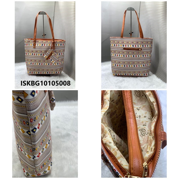 Ikkat Shoulder Handbag-ISKBG10105008