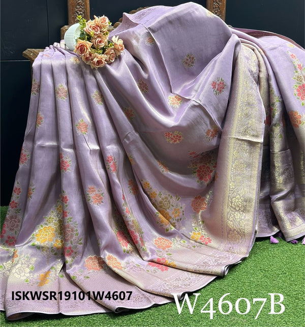 Tissue Munga Silk Saree With Blouse-ISKWSR19101W4607