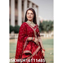 Embroidered Georgette Lehenga With Blouse And Dupatta-ISKWLH16111485