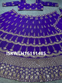 Embroidered Georgette Lehenga With Blouse And Dupatta-ISKWLH16111485