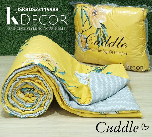 Double Bed Reversible AC Comforter-ISKBDS23119988