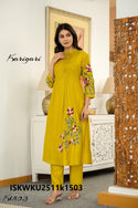 Embroidered Silk Kurti With Pant-ISKWKU2511k1503