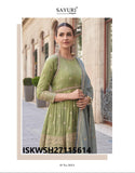 Embroidered Shimmer Peplum Kurti With Sharara And Dupatta-ISKWSH27115614