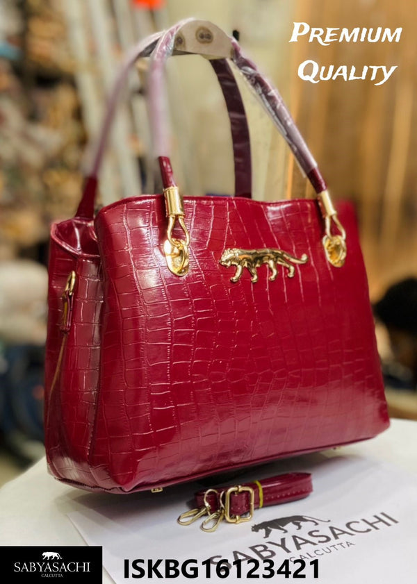 Leather Handbag-ISKBG16123421