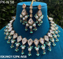 Kundan Jewelry Set-ISKJW2112PK-N58