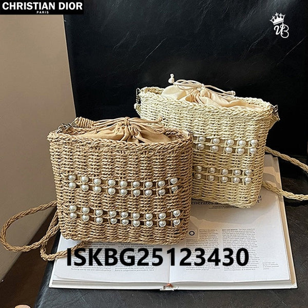 Imported Straw Bags-ISKBG25123430