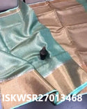 Tissue Linen Saree With Blouse-ISKWSR27013468