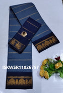 Zari Weaved Cotton Saree-ISKWSR11026757