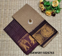 Zari Weaved Cotton Saree-ISKWSR11026763