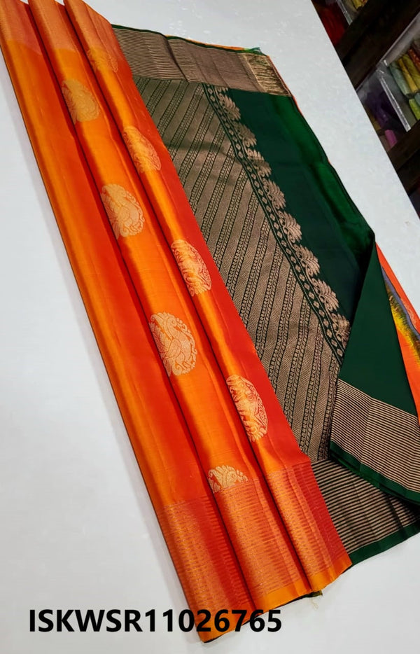 Handloom Silk Saree With Blouse-ISKWSR11026765