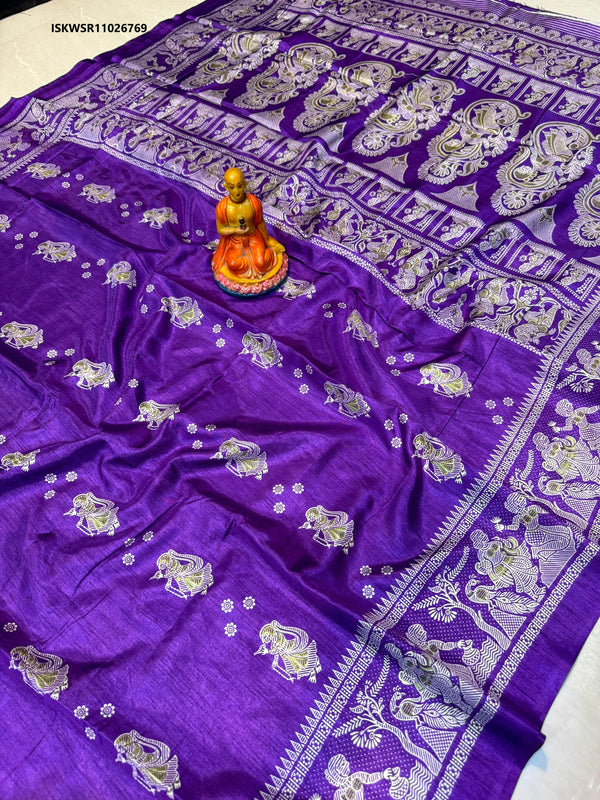 Banarasi Weaved Silk Saree With Blouse-ISKWSR11026769