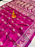 Banarasi Weaved Silk Saree With Blouse-ISKWSR11026769