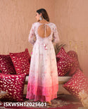 Ombre Shimmer Anarkali Kurti With Sharara And Dupatta-ISKWSH12025601