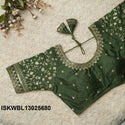 Embroidered Silk Blouse-ISKWBL13025680