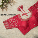 Embroidered Silk Blouse-ISKWBL13025680