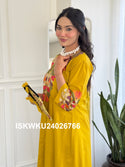 Embroidered Cotton Kurti With Palazzo-ISKWKU24026766