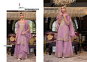 Embroidered Shimmer kurti With Sharara And Dupatta-ISKWSH06031875