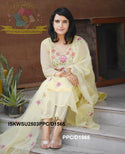 Embroidered Kota Doriya Kurti With Cotton Pant And Dupatta-ISKWSU2503PPC/D1565
