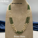 Brass Mala-ISKJW2103PK-R49