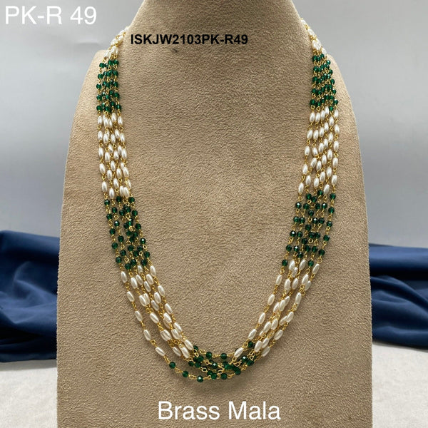 Brass Mala-ISKJW2103PK-R49
