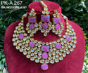Kundan Jewelry Set-ISKJW2103PK-A267