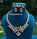 Kundan Jewelry Set-ISKJW2403PK-81