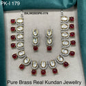 Kundan Necklace Set-ISKJW2503PK-I179