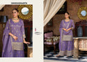 Shimmer Kurti With Sharara And Embroidered Dupatta-ISKWSH02048976