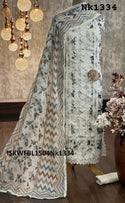 Digital Printed Linen Kurti With Shantoon Bottom And Dupatta-ISKWFBL1504Nk1334