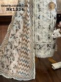 Digital Printed Linen Kurti With Shantoon Bottom And Dupatta-ISKWFBL1504Nk1334