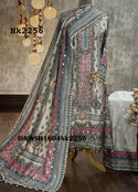 Digital Printed Silk Anarkali Kurti With Sharara And Dupatta-ISKWSH1604Nk2256/2270