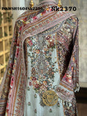 Digital Printed Silk Anarkali Kurti With Sharara And Dupatta-ISKWSH1604Nk2256/2270