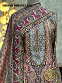 Digital Printed Silk Anarkali Kurti With Sharara And Dupatta-ISKWSH1604Nk2256/2270