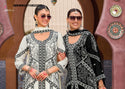 Embroidered Chinon Kurti With Pant And Dupatta-ISKWSU11082250