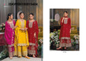 Embroidered Chinon Kurti With Sharara And Dupatta-ISKWSH180810404