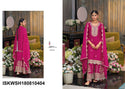 Embroidered Chinon Kurti With Sharara And Dupatta-ISKWSH180810404